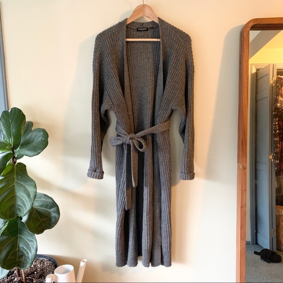 American Apparel Long Fisherman Cardigan - Picture 2 of 3